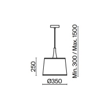 Maytoni Lantern pendant lamp - Agof Store