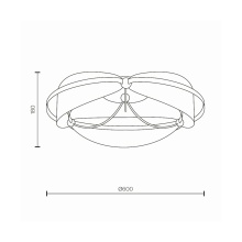 Breeze Lampada da soffitto Maytoni - Agof Store