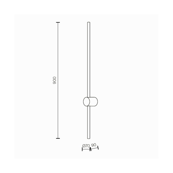 Light Stick Lampada da parete Maytoni - Agof Store