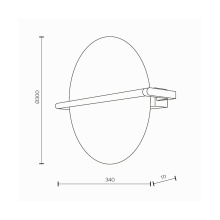 Maytoni Mira Wandleuchte - Agof Store