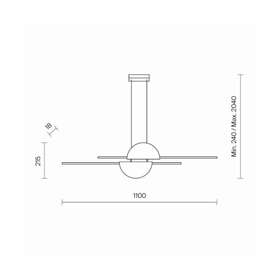 Maytoni Skyline pendant lamp - Agof Store