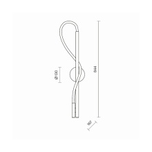 Maytoni Tau wall lamp - Agof Store