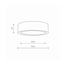 Maytoni Bergamo wall ceiling lamp - Agof Store