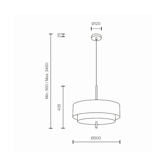 Maytoni Bergamo pendant lamp - Agof Store