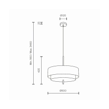 Maytoni Bergamo Pendelleuchte - Agof Store