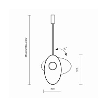 Maytoni Evolution pendant lamp - Agof Store