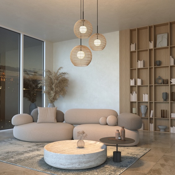 Cane Ø 30 cm Lampada a sospensione Maytoni - Agof Store