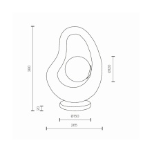 Opus Lampada da tavolo Maytoni - Agof Store