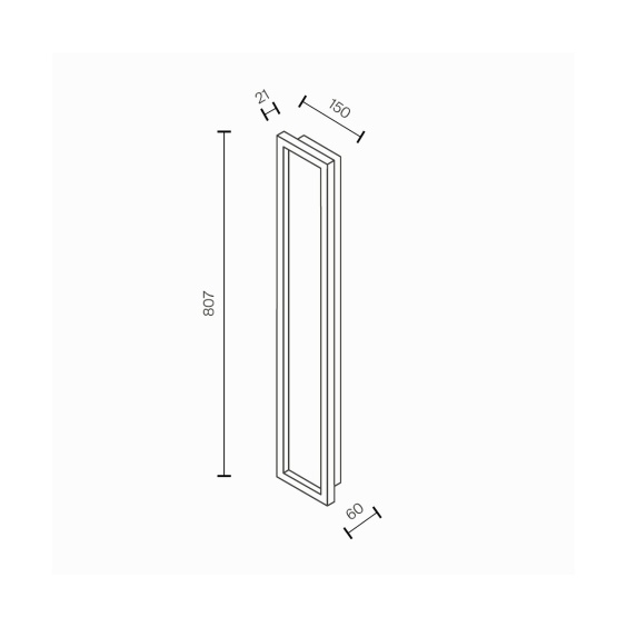 Maytoni Orign H.80 cm Wand- Deckenleuchte - Agof Store