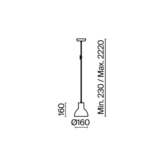 Maytoni Broni Ø 16 cm Pendelleuchte - Agof Store