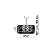 Maytoni Gelid pendant lamp - Agof Store