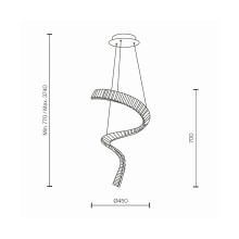 Maytoni Krone Vertical Pendelleuchte - Agof Store