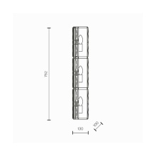 Facet Long Lampada da parete Maytoni - Agof Store