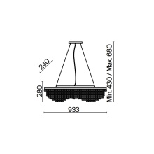 Maytoni Toils Pendelleuchte - Agof Store
