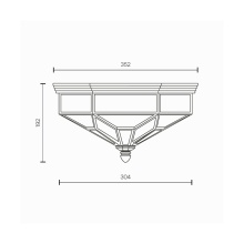 Maytoni Zeil wall ceiling lamp - Agof Store