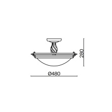 Combinare Lampada da soffitto Maytoni - Agof Store