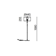 Maytoni Alicante floor lamp - Agof Store