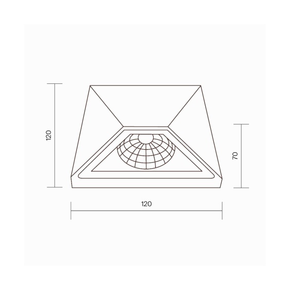Maytoni Beekman outdoor wall lamp - Agof Store
