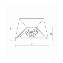 Beekman Lampada da parete outdoor Maytoni - Agof Store