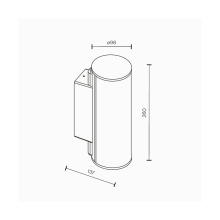 Maytoni Rock outdoor wall lamp - Agof Store