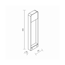 Porte Lampada da terra outdoor Maytoni - Agof Store