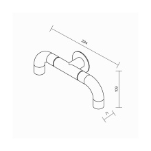 Maytoni Sleek 2 outdoor wall lamp - Agof Store