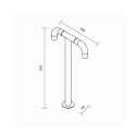 Maytoni Sleek 2 outdoor floor lamp - Agof Store