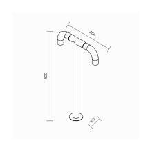 Maytoni Sleek 2 Outdoor Stehleuchte - Agof Store