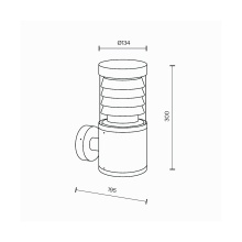 Spir Lampada da parete outdoor Maytoni - Agof Store