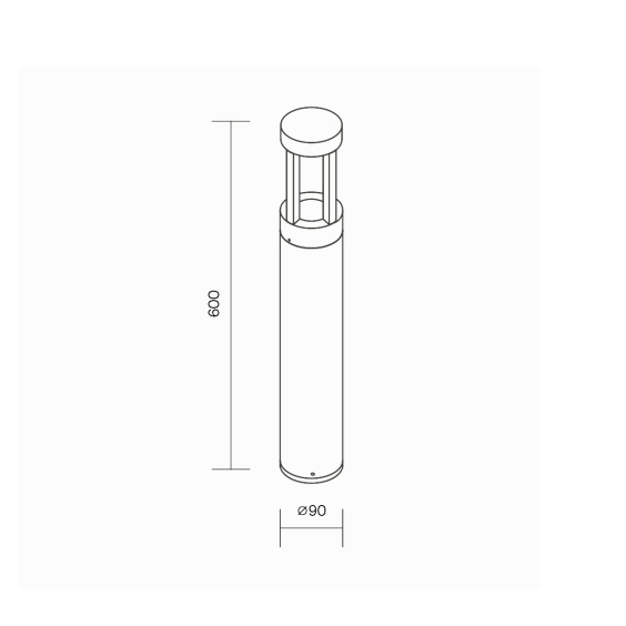 Maytoni Vint outdoor floor lamp - Agof Store