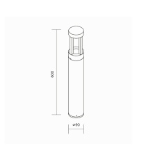 Maytoni Vint outdoor floor lamp - Agof Store