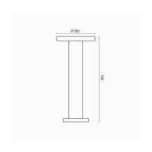 Maytoni Wald H.40 cm Outdoor Stehleuchte - Agof Store