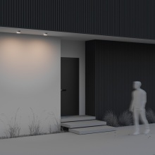 Zon Ø 12 cm Lampada a soffitto outdoor Maytoni - Agof Store