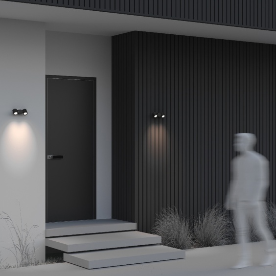 Maytoni Wall Street outdoor wall lamp - Agof Store