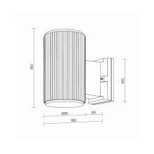 Rando H.16 cm Lampada da parete outdoor Maytoni - Agof Store
