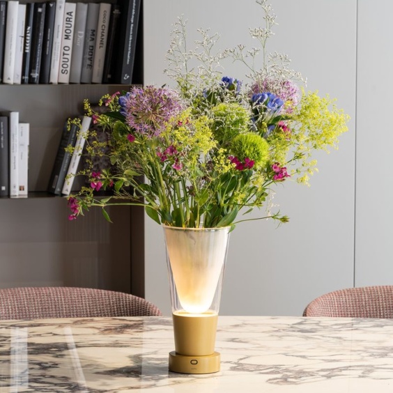 Soffio 2 Pro Lampada ricaricabile da tavolo Zafferano - Agof Store