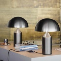 Atollo Nickel Lampada da tavolo Oluce - Agof Store