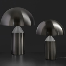 Atollo Nickel Lampada da tavolo Oluce - Agof Store