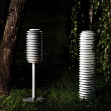 Slicing Bollard Led Lampada da terra outdoor Artemide - Agof Store