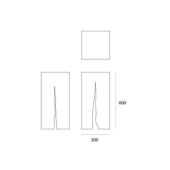 Artemide Granito 60 Led outdoor floor lamp - Agof Store