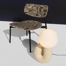 Petite Friture Fromme Wood Easy Chair - Agof Store