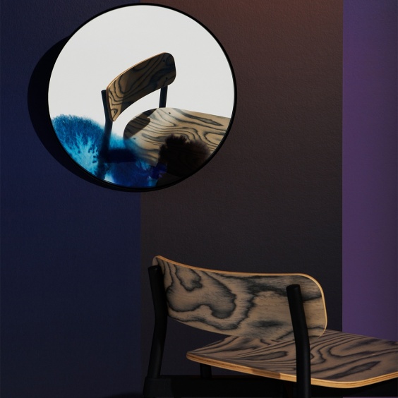 Fromme Wood sgabello Petite Friture - Agof Store