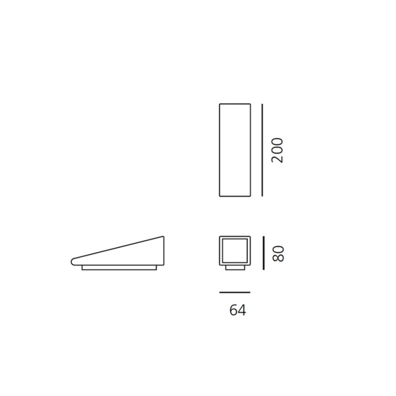 Artemide Cuneo wall ceiling lamp - Agof Store