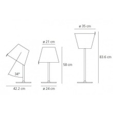 Artemide Melampo table lamp - Agof Store Artemide Melampo table lamp - Agof Store