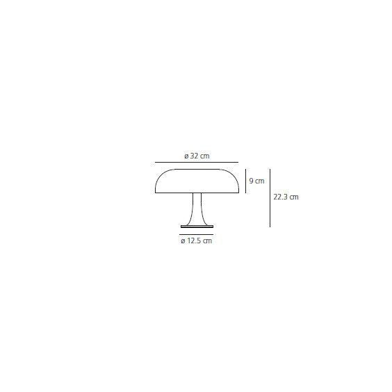 Artemide Nessino table lamp - Agof Store
