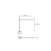 Artemide Talak Tischleuchte - Agof Store