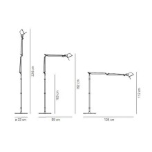 Artemide Tolomeo floor lamp - Agof Store Artemide Tolomeo floor lamp - Agof Store