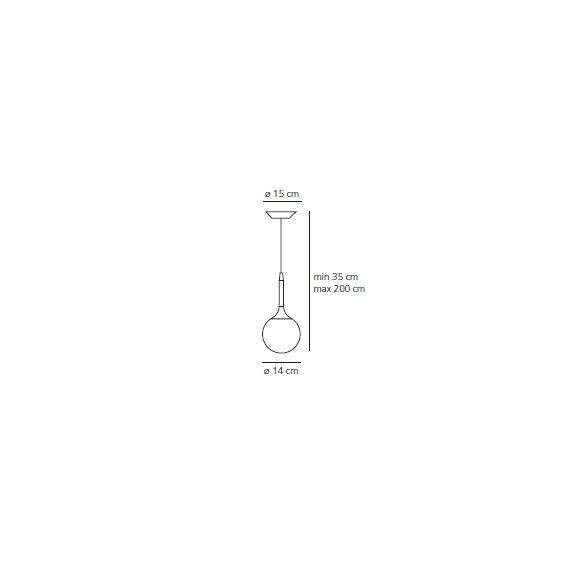 Artemide Castore Lampada a sospensione - Agof Store