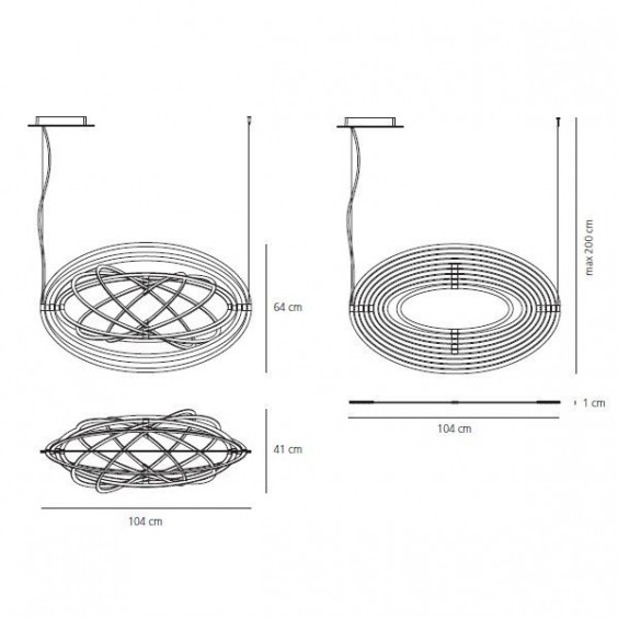 Artemide Copernico Lampada a sospensione - Agof Store