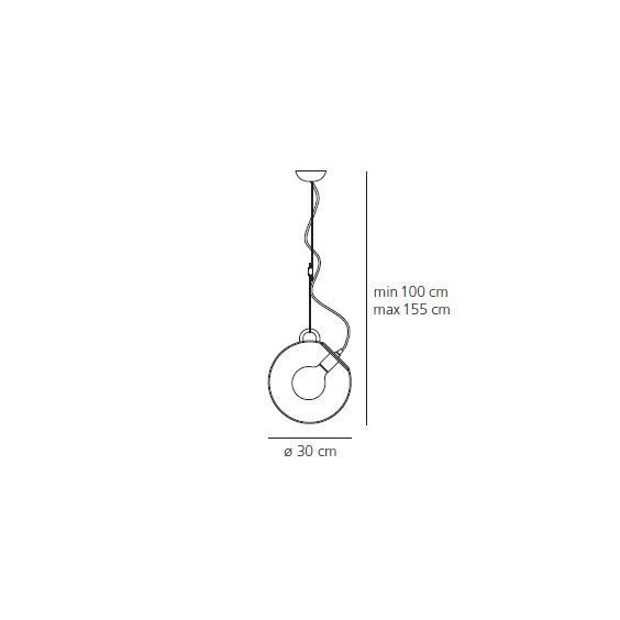 Artemide Miconos Lampada a sospensione - Agof Store